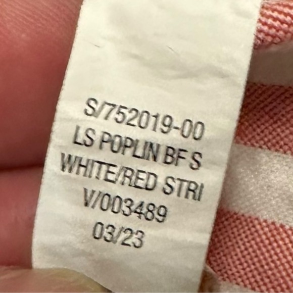 Old Navy Women's Button Down Shirt Bundle L – Black, Gray, Red Stripe Lot of 3 - Picture 11 of 16